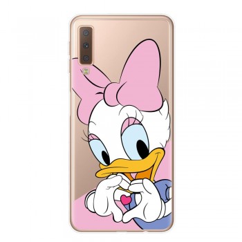 RUIXKJ For Samsung Galaxy A7 2018 6.0 Case A750 Mickey Minnie Soft Silicone Back Cover For Samsung A7 2018 SM-A750 Phone Cases
