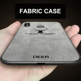 Fabric Case for Xiaomi Pocophone F1 Classic Cloth Matte Skin Soft Hard Back Cover for Xiomi Xiaomi Mi Max 3 2 Mi 5 6 Phone Cases