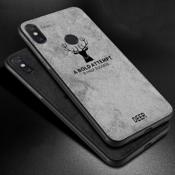 Fabric Case for Xiaomi Pocophone F1 Classic Cloth Matte Skin Soft Hard Back Cover for Xiomi Xiaomi Mi Max 3 2 Mi 5 6 Phone Cases