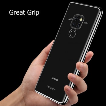 For Huawei Mate 20 Pro Case Luxury Laser Plating TPU Cover Back For Huawei Mate 20 X Soft Transparent Silicone Shockproof Coque