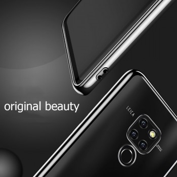 For Huawei Mate 20 Pro Case Luxury Laser Plating TPU Cover Back For Huawei Mate 20 X Soft Transparent Silicone Shockproof Coque