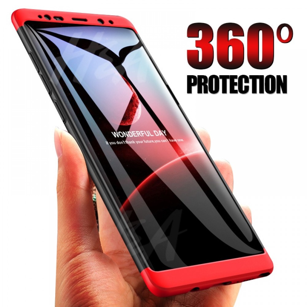 Hamp;A 360 Full Coverage Phone Case For Samsung Galaxy S9 S8 Plus S6 S7 Edge PC Shockproof Cover For Samsung S9 Plus Note 8 Cases