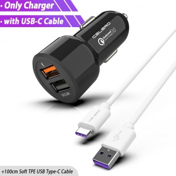 Car Charger Quick Charge 3.0 Dual USB Car-Charger for Mobile Phone Qualcomm QC 3.0 Fast Car Charging USB Charger Adapter MTK FCP