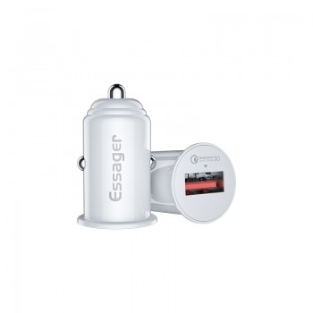 Essager Mini Car Charger Quick Charge 3.0 Car Phone Charger for Xiaomi Samsung Fast Charger Car Charging QC3.0 Turbo Car-Charger