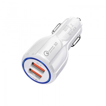 For Samsung galaxy S8 S9 A9 Star A8 2018 Short Type C usb wire QC 3.0 Fast Car charger adapter For Xiaomi Mi a2 6 Mi8 Honor 9 10