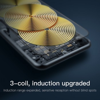Baseus Qi Wireless Charger For iPhone Xs Max XR Samsung S9 Note 9 Xiaomi Desktop Wireless Charger Wireless Charging Pad Station