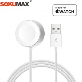 SOKUMAX Original Magnetic Fast Wireless Charger Adapter Cable for Apple Watch for i-Watch Series 1/2/3 38/42mm