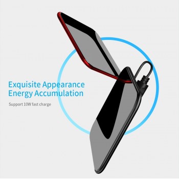 Essager 10W Qi Wireless Charger For iPhone XS Max Samsung Huawei Glass Wirless Charger Fast Wireless Charging Pad for Smartphone