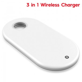 RAXFLY 3 in 1 Wireless Charger For Apple iPhone 8 X Xr XS Max Watch Charger For AirPods Mobile Phone Fast Charger USB Adapter