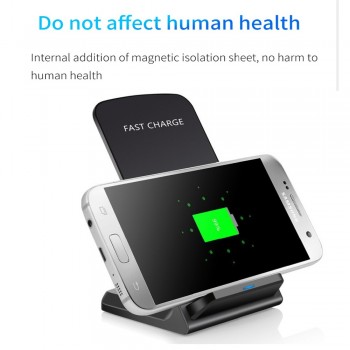Qi Wireless Charger For iPhone X XS Max XR 8 Samsung S9 S8 Note 9 Fast Wirless Wireless Charging Pad Docking Dock Station