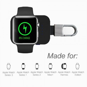 QI Wireless Charger Power Bank For i Watch 2 3 4 Portable Wireless Charger External Battery Pack For Apple Watch Wireless Dock