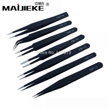MAIJIEKE Precision Stainless Steel exactitude Tweezers Ultra fine point precision tweezer Phone Repair Multi Tools