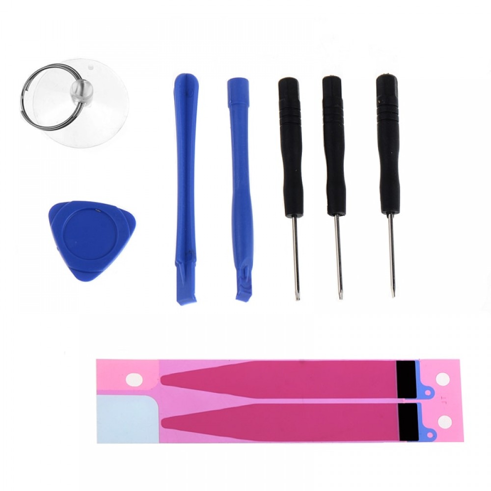 Universal 7 In 1 Pry Opening Repair Tools Kit Screwdriver Disassemble Set For iPhone 6s Plus With Battery Adhesive NEW W0A85 P15