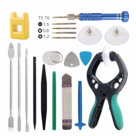 20pcs Repair Dismantle Tools Kit for Smartphone LCD Screen Opening Pliers Metal Pry for iPhone Mobile Phone Tablet Laptop PC
