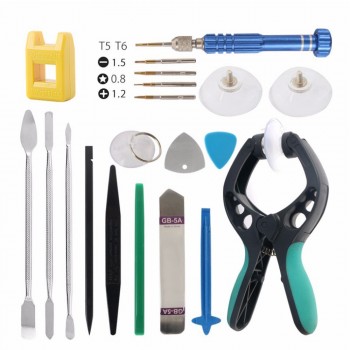 20pcs Repair Dismantle Tools Kit for Smartphone LCD Screen Opening Pliers Metal Pry for iPhone Mobile Phone Tablet Laptop PC