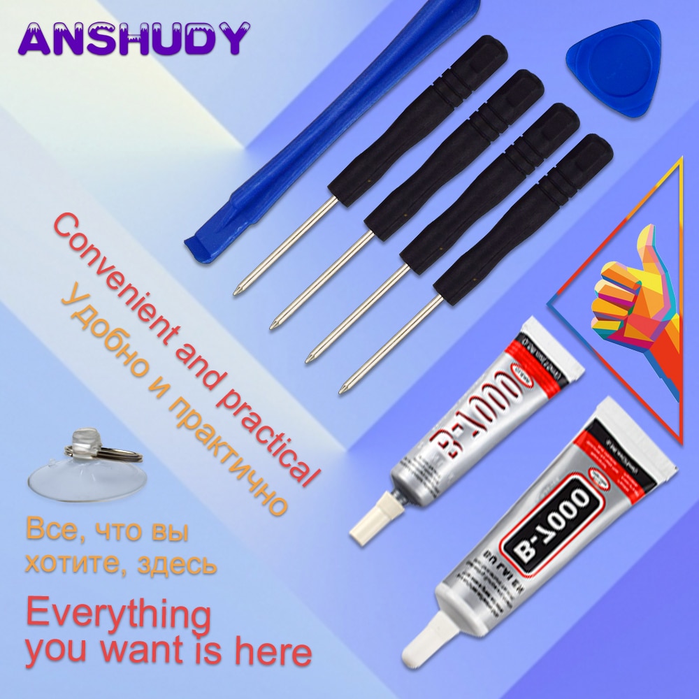 Professional Portable 5 in 1 Mobile Phone Repair Tools Screwdriver Kits Opening Mobile Phone Repair Tool with B7000