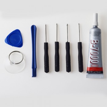 Professional Portable 5 in 1 Mobile Phone Repair Tools Screwdriver Kits Opening Mobile Phone Repair Tool with B7000