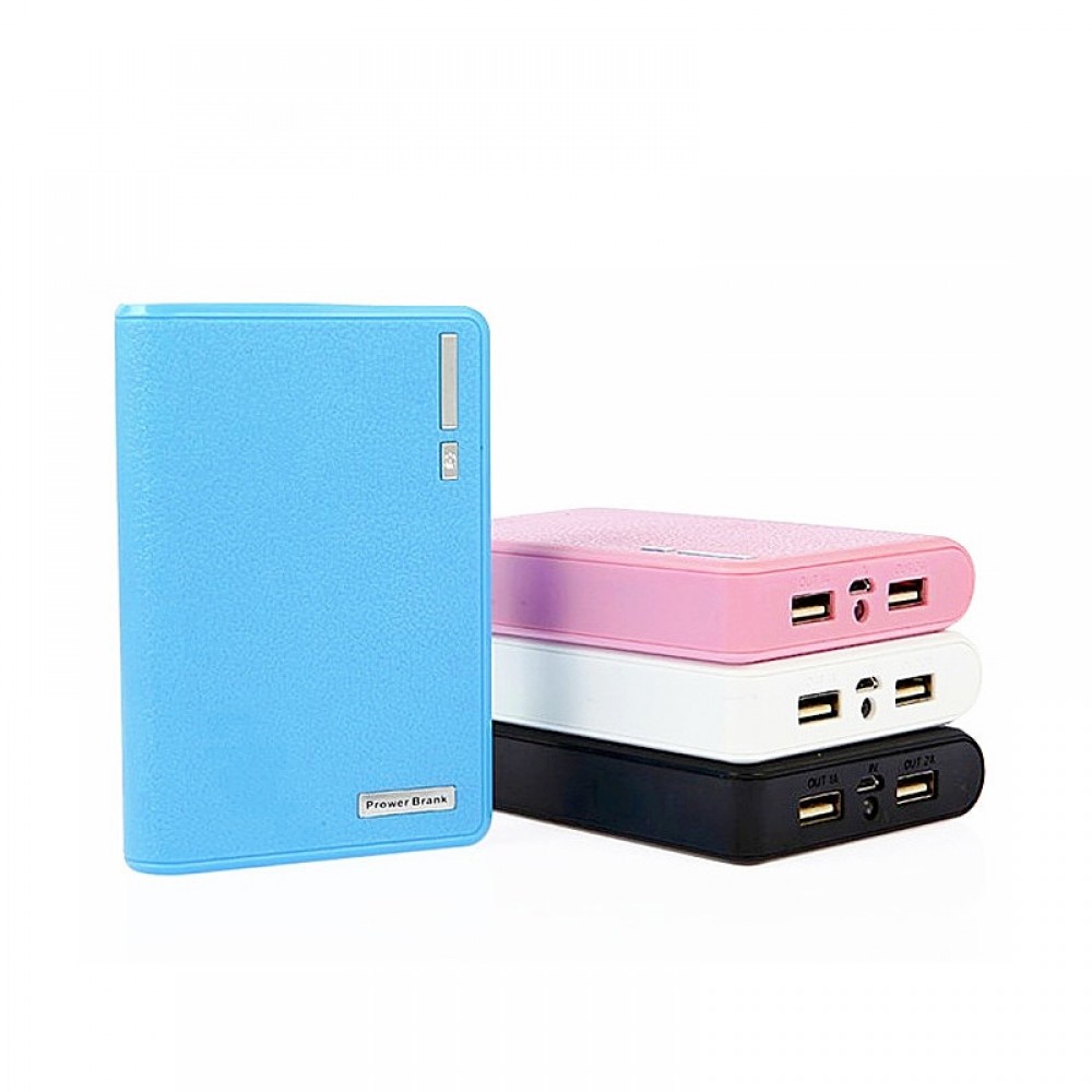 Dual usb 4x 18650 DIY Power Bank Box External Battery Charger Powerbank Case w/ LED Light Charger Shell