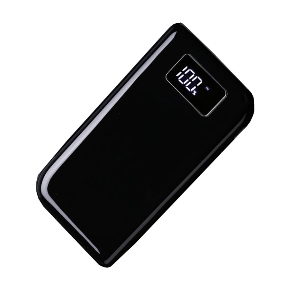 Lovoski Wireless Charger Mobile Power Bank Kit External Battery Charging Pack Black
