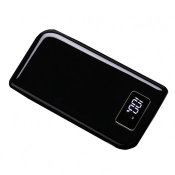 Lovoski Wireless Charger Mobile Power Bank Kit External Battery Charging Pack Black