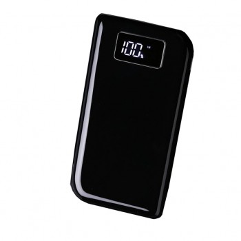 Lovoski Wireless Charger Mobile Power Bank Kit External Battery Charging Pack Black