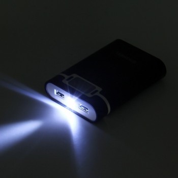 10000mAh Portable Battery Power Bank Shell Case 4x18650 Rechargeable Portable Battery Box Display (No Included Battery)