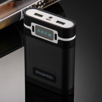 10000mAh Portable Battery Power Bank Shell Case 4x18650 Rechargeable Portable Battery Box Display (No Included Battery)