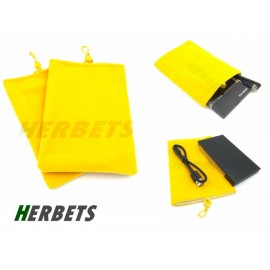 Soft Velvet Sleeve Pouch Bag Cover Carrying Case for Bead Jewelry Moblie portable power Bank Procect Storage Packaging Bags