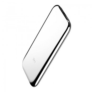 Xiaomi ZMI Space QPB60 6000mAh PD QC2.0 Stainless Steel Fast Charging Power Bank with Leather PU Cover AndOTG Adapter Cable