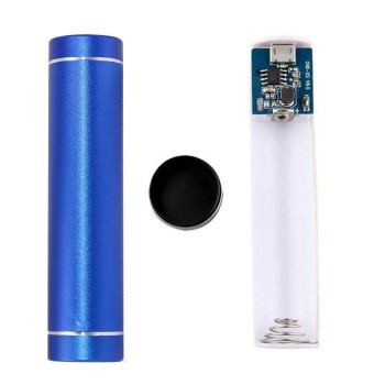 mAh Support Power Li For battery of 2600 DC USB Charger 5V Battery DIY 18650 Box Cellphone Kit replacement Bank Case