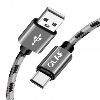 Olaf USB C Cable 1M 2M 3M Fast Charging Type-C USB 3.1 Data Cord cable For Samsung S9 pocophone F1 Mobile Phone Charger Cables