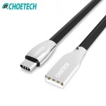 CHOETECH USB Type C Cable Fast Charging Cable USB-C Data Sync Cable with 56k Resistor for Xiaomi Mi5 Phone Cable For Samsung S8