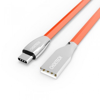 CHOETECH USB Type C Cable Fast Charging Cable USB-C Data Sync Cable with 56k Resistor for Xiaomi Mi5 Phone Cable For Samsung S8