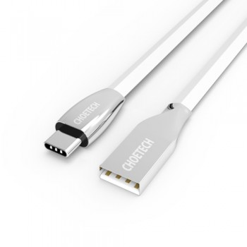 CHOETECH USB Type C Cable Fast Charging Cable USB-C Data Sync Cable with 56k Resistor for Xiaomi Mi5 Phone Cable For Samsung S8