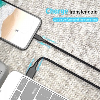 USB Cable for iPhone Cable Xs Max Xr X 8 7 6 6s 5 Plus iPad Mini 0.25m 1m 2m Fast Charging Cables Mobile Phone Charger Cord Data