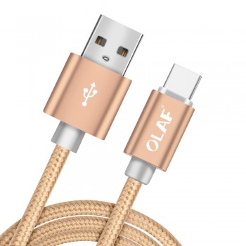 Olaf USB Type C cable Fast Charging Usb Cable For Samsung S9 S8 Note 9 Cable For Xiaomi Huawei P10 9 Mobile Phones Charging Cord