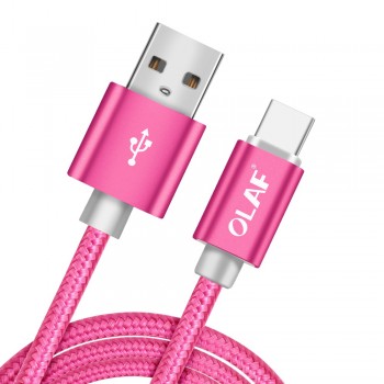 Olaf USB Type C cable Fast Charging Usb Cable For Samsung S9 S8 Note 9 Cable For Xiaomi Huawei P10 9 Mobile Phones Charging Cord