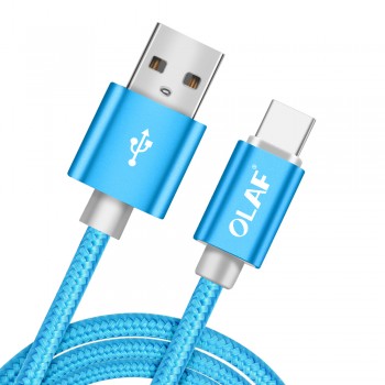 Olaf USB Type C cable Fast Charging Usb Cable For Samsung S9 S8 Note 9 Cable For Xiaomi Huawei P10 9 Mobile Phones Charging Cord