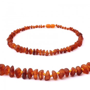 DR Classic Natural Amber Necklace Supply Certificate Authenticity Genuine Baltic Amber Stone Baby Necklace Gift 10 Color 14-33cm