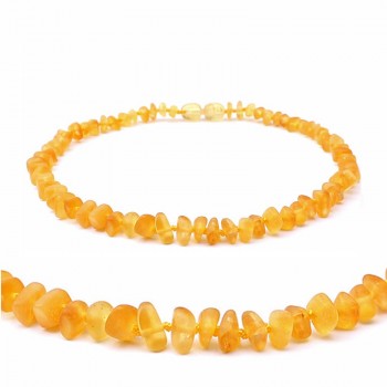 DR Classic Natural Amber Necklace Supply Certificate Authenticity Genuine Baltic Amber Stone Baby Necklace Gift 10 Color 14-33cm