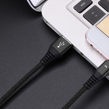 Olaf Micro USB Cable 2.4A LED Fast Charging USB Data Cable Mobile Phone Charging Cable for Samsung S7 S6 Huawei Android Cable