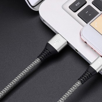 Olaf Micro USB Cable 2.4A LED Fast Charging USB Data Cable Mobile Phone Charging Cable for Samsung S7 S6 Huawei Android Cable