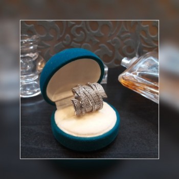 JEMMIN Luxury Charm Big Ring for Women Wedding Appointment Jewelry High Quality Lover Girlfriend Birthday Gift Popular Sale