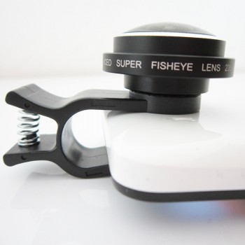 Universal Wide Angle Fisheye Lens For Mobile Phone Camera Lenses Clip-on 235 Degree Super HD Fish Eye For iPhone Xiaomi Lens