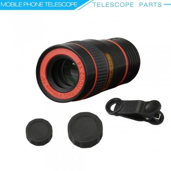 COOLTODAY Universal 8X Zoom Optical Phone Telescope Portable Mobile Phone Telephoto Camera Lens For Iphone X 8 7 Samsung Huawei