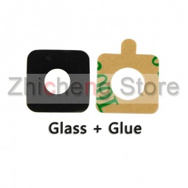 Original Back Camera Glass Ring Cover Lens For Samsung Galaxy S4 S5 S6 S7 Edge S8 Plus With Sticker Phone Repair Parts