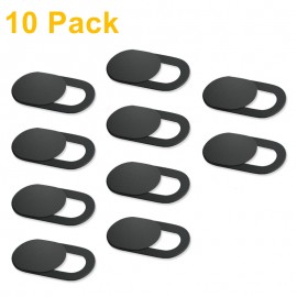 10PCS WebCam Cover Shutter Magnet Slider Plastic Camera Cover for Web Cam IPhone PC Laptops Mobile Phone Lens Privacy Sticker