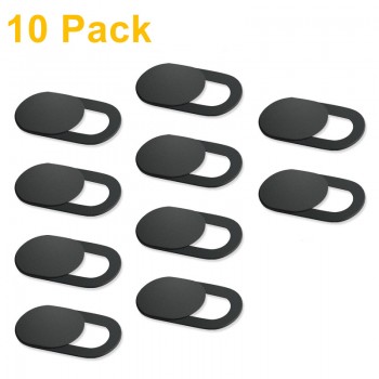 10PCS WebCam Cover Shutter Magnet Slider Plastic Camera Cover for Web Cam IPhone PC Laptops Mobile Phone Lens Privacy Sticker