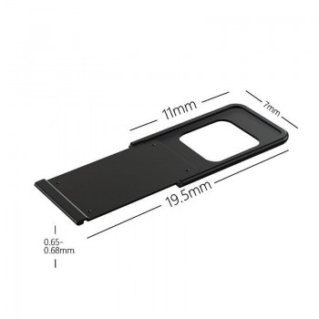 New Arrival Metal Webcam Cover Privacy Protection Shutter For Smartphone Laptop Camera Protector Lens Shield Stickers