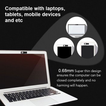 New Arrival Metal Webcam Cover Privacy Protection Shutter For Smartphone Laptop Camera Protector Lens Shield Stickers